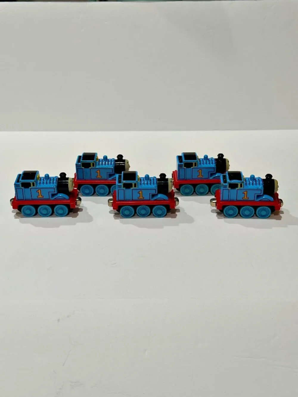 Thomas Friends Take Along Lot of 5 Thomas Engines 2002 Learning Curve Diecast